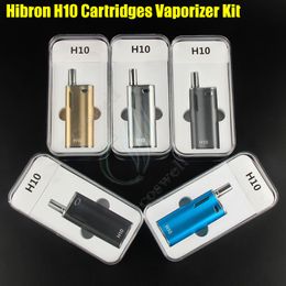 Autêntico Hibron H10 vape Starter Kit 650 mAh 10 W Caixa Mod Atualizado Óleo Grosso CE3 BUD CO2 0.8 ml Cartuchos Atomizador O pen Mystica Vaporizadores