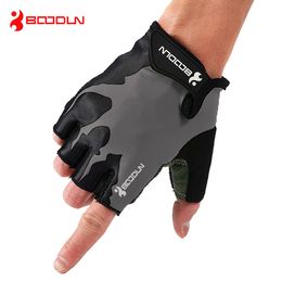 Brand Half Finger Cycling Gloves Anti Slip Gel Pad Bicycle Glove MTB Breathable Outdoor Sports Men Women Road Bike Glove Riding Ciclismo