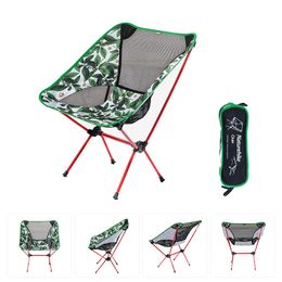 Portable Folding Chair Aluminium Alloy Max Load 90kg Outdooors Camping new Portable-Folding Camping Chairs Outdoors Ultraligh