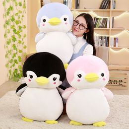kawaii penguin doll plush toy soft animals doll child comfort sleeping pillow birthday Valentine's Day gift for girl 24inch 60cm DY50310