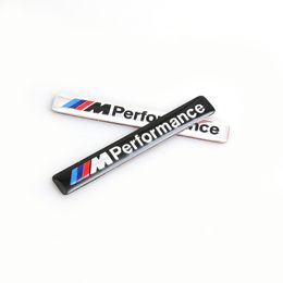 M Performance Motorsport Metal Logo Car Sticker Aluminium Emblem Grill Badge for BMW E34 E36 E39 E53 E60 E90 F10 F30 M3 M5 M6