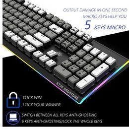 HEXGEARS Gaming Mechanical Keyboard Backlight Clavier Gamer PBT Key Cap for csgo Dota 2 USB RGB Kailh Box Switch Gamer Klavye