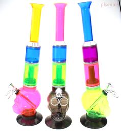 Acrylic Hookah 13 Inches Tall Smoking Tobacco Bong Water Shisha Various Colours with Colour Box Wholesale