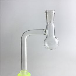 glass terp oil burner pipe with 10mm male thick pyrex clear glass tube funny glass oil burner water pipes for smoking