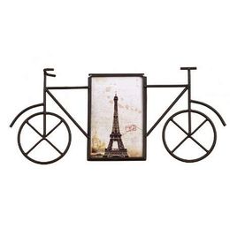 new Creative iron metal bicycle photo frames 6 inch cabinet room decoration picture frame