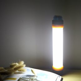 IP68 Waterproof SOS Emergency Led Light with flashlight Camping traveling lamp Rechargeable Outdoor Portable Lantern