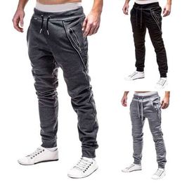 mens pant Fashion Men Jogger Pants Men's Fitness Bodybuilding Gyms trouser For Runners Clothing Autumn Sweatpants Size 3XL