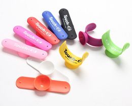 Touch U sucking Sucker Suction Cup Phone Holder Silicone Touch U Mount Stand for iPhone Samsung LG HTC Huawei All Smartphones 1000pcs/lot