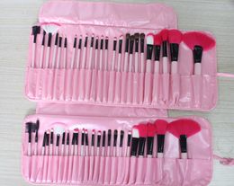 Professional Makeup Brushes Set 24pcs Portable Full Cosmetic Make up Brushes Tool Foundation Eyeshadow Lip brush with Bag Top Quality