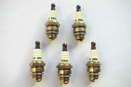 5 X Spark plugs BM6A fits Kawasaki TD40 Mitsubishi TL23 TL26 TL33 TL43 TL52 trimmer brush cutter chainsaw parts