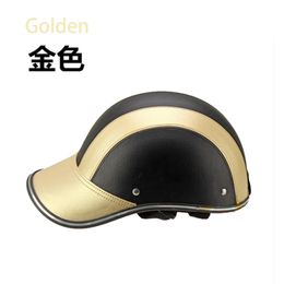 Motorcycle Helmet Half Face Helmets 55-60 cm Baseball Cap Style Safety Hard Hat Anti-UV Classic Style 8 Colours cascos para moto