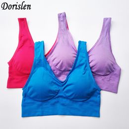 Women Sexy Push Up Breast Genie Bra With Removeable Pads Seamless Colorful Underwear 9 Colors In Stock