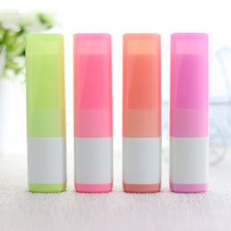 4g Candy Colours Lipstick Tubes Containers Empty Plastic Lip Balm Tubes FAST SHIPPING F776