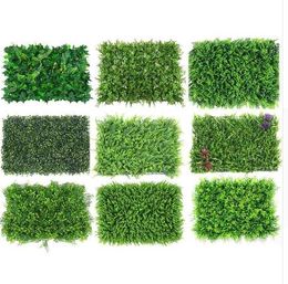 Artificial Plant Decorative Green Artificial Panels Artificial Hedge Plant For Home Garden Yard Decor