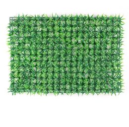 40*60cm Artificial Grass Simulation Plant Wall Plastic Grass Lawn Artificial Grass Mat Indoor Background Plant Wall Decoratio