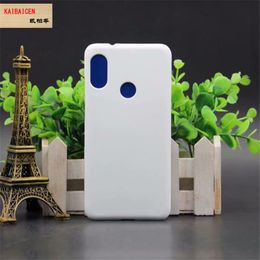 For Xiaomi Redmi 6 Pro Sublimation 3D Phone Mobile Glossy Matte Case Heat press phone Cover