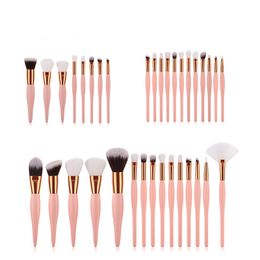 2018 New 8/12 Pcs Professional Makeup Brushes Set Foundation Powder Brush Eye Shadow eyebrow make up brush Cosmetic Brush Blending Kits