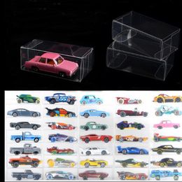 82*40*30mm Empty PVC Clear Dust Proof Display Protection Box for MATCHBOX TOMY Toy Car Model 1/64 TOMICA Hot Wheels Show Box