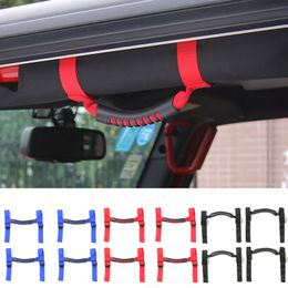 Roll Bar Mount Side Grab Handle Handles Kit 4 Doors For Jeep Wrangler JK 2007-2017 Factory Outlet High Quatlity Auto Internal Accessories