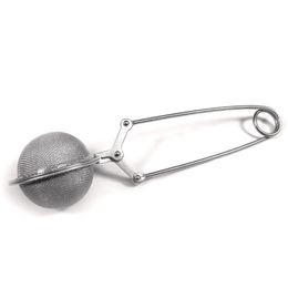 4.5cm High Quality Infuser 304 Stainless Steel Sphere Mesh Tea Strainer Coffee Herb Spice Philtre Diffuser Handle Stainless Steel Sphere