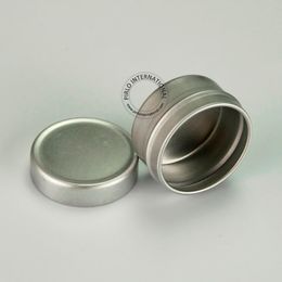 100pcs/Lot Wholesale 5g Aluminium Jar Empty Metal Facial Cream Bottle 1/6 OZ Women Cosmetic Refillable Pot Mini Pot
