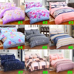 Flower Bedding Sets 4pcs/set Luxury 3D Printed Duvet Cover Pillowcases Home Bedding Supplies Christmas Gift Free Shipping XD21693
