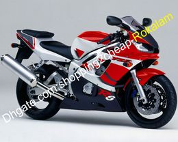 For Yamaha Motorbike Shell YZF-R6 YZFR6 1998-2002 YZF600 YZF R6 600 98 99 00 01 02 ABS Bodywork Fairing Red Black (Injection molding)