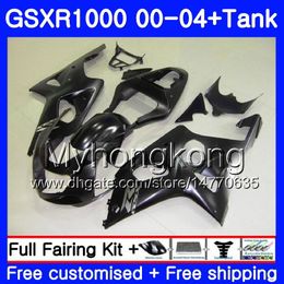 +Tank For SUZUKI GSX R1000 GSX-R1000 GSXR1000 01 02 03 04 299HM.30 GSXR-1000 K2 K3 GSXR 1000 matte black 2000 2001 2002 2003 2004 Fairing