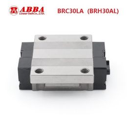 2pcs/lot Original Taiwan ABBA BRC30LA/BRH30AL Linear Flange Block Carriage Linear Rail Guide Bearing for CNC Router Laser Machine