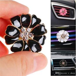 Newest Car Perfume Clip Home Essential Oil Diffuser For Car Outlet Locket Clips Flower Auto Air Freshener Conditioning Vent Clip