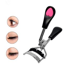 New Arrival Ladies Makeup Eye Curling Eyelash Curler with plastic comb Eyelash Curler Clip Beauty Cosmetics Tools 100pcs