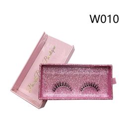 10mm 3D Mink Eyelashes Eye Makeup Mink False Lashes Soft Natural Thick Eye Lashes Fake Eyelashes Extension Beauty Tools 22 Styles Fedex Free