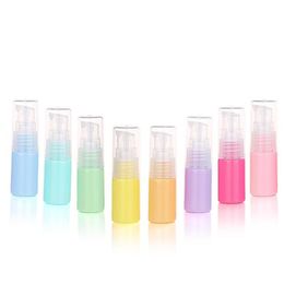 Factory Price Macaron Empty PET Plastic Colourful Bottle Portable Travel Packing Cosmetic Containers For Perfume Hand Sanitizer LX2071