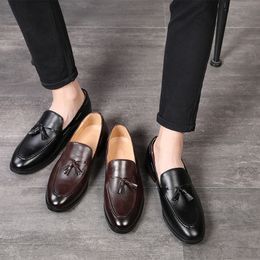 Male Shoe Autumn England Ventilation Man Leisure Time Leather Shoes