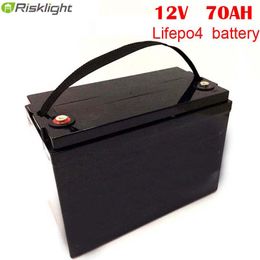 12V LiFePO4 battery pack deep cycle 12.8V 70Ah battery pack for Solar storage