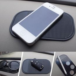 Car Anti-Slip silicone Sticky Pad Mat For Phone Glasses Magic Dashboard Sticky Gel Pads Holder Auto Interior mats party Favour LX1503