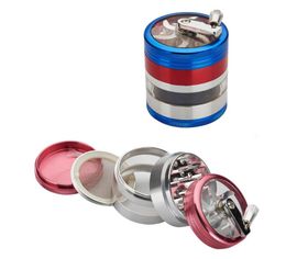 pipes NEW 63mm four-layer hand-operated window metal smoke grinder
