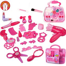 Filles Maquillage Jouets Cosmétiques Pour Le Bébé Pretend Play Set Coiffure Maquillage Cosmétique Beauté Jouet Pour Fille Jeux En Développement