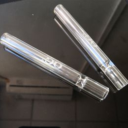 OG glass Pipe Steamroller Hand pipe wholesale for smoking tobacco hookah heady pocket