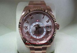 High Quality Wristwatches Mens watch rose gold watch on bracelet latest model 326935 with box