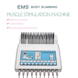 Factory Price Electrostimulation Machine Waves ems heating Electric Muscle Stimulator microcurrent body slimming machine for home use