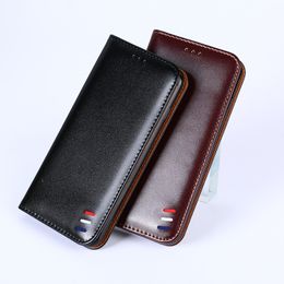 Leather phone case for business Note10 multifunction card note 9 phone case 4 Colours dhl free