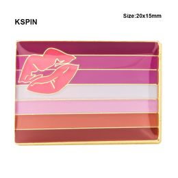 Lipstick Lesbian Lapal Pin On Backpack Pins For Clothes XY0155