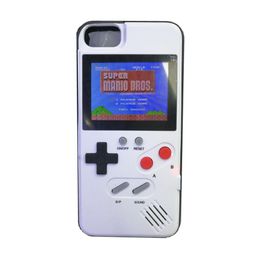 Game phone case Mini handheld Game player 36 games Color LCD For iphone6 7 8 plus X XS Max Xr 11 pro max