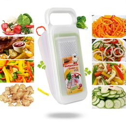 Vegetable Slicer Cheese Graters Fruit Peeler Multifunction Kitchen Aid 4 Interchangeable Blades