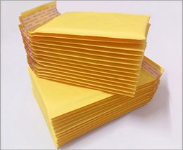 100pcs lots Bubble Mailers Padded Envelopes Packaging Bags Kraft Bubbles Mailing Envelope Bag 130MM 110mm Mail Bags