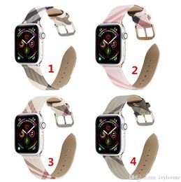 Leather strap For Apple Watch 5 band 44mm iwatch Series 4 3 2 smart Accessories 42mm loop 38mm bracelet Replacement 40mm