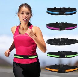 Waist bag Casual Waist Pack Sport bag Waterproof Running Bags Single Double Bags Purse Mobile Phone Case for SAMSUNG IPHONE pocket