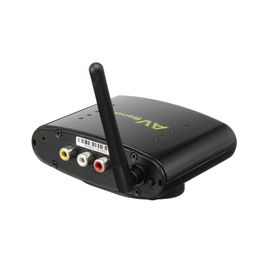 2.4G RCA Wireless Graphic Video Monitor Transmitter Video Transceiver 100 Meter Transmission Distance
