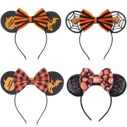 Mouse Ear Headband Baby Girls Bow Halloween Hair Accessories Hair Head Bands for Kids Children Fashion Party Decoration Hairband Accessory